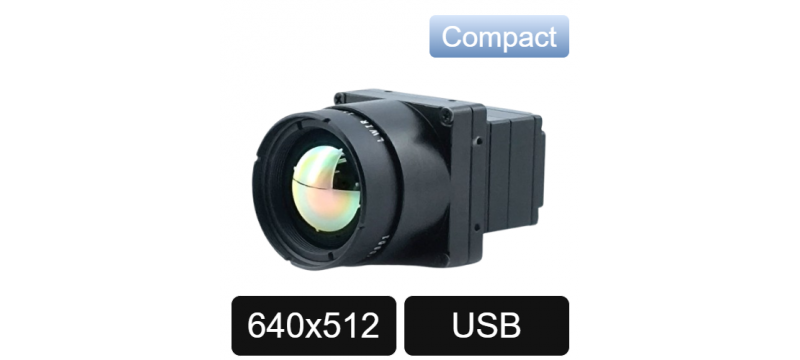 High Resolution Compact USB Thermal Camera Module – TCM300K50U2