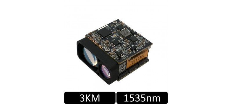 3km 1535nm Compact Laser Rangefinder Module - LRF3K10LHQ