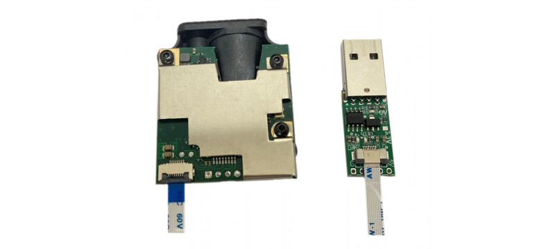 80/140/200m Dual-Laser Calibration Laser Rangefinder Module - LRFX0M20PD