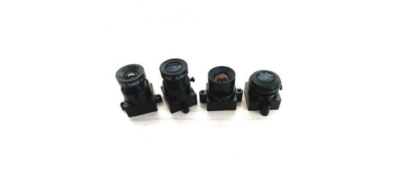 M12 Camera Lens Module for Ø6.7mm(≤1/2.7"), 2µm(~2MP,3MP) Sensor